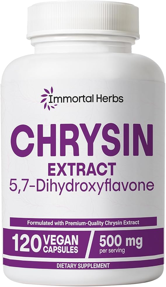 chrysin supplement 500mg