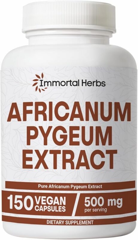 africanum pygeum 500mg, 25:1 extract