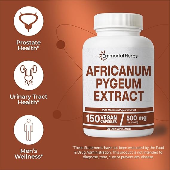 africanum pygeum 500mg, 25:1 extract