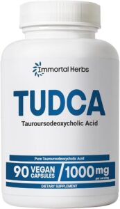 tudca 1000mg bile salts liver supplement for men & women