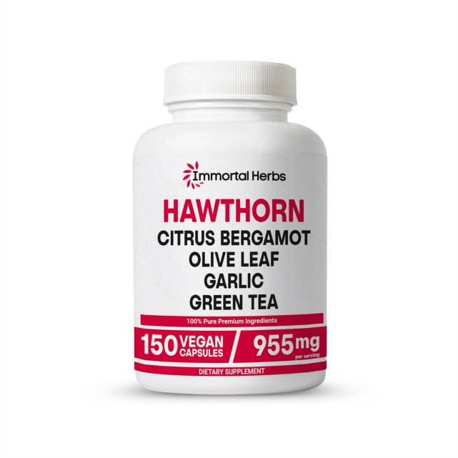 hawthorn berry capsules, 6 in 1 extract