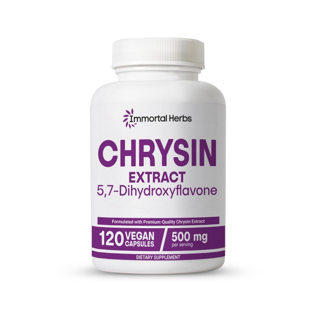 chrysin supplement 500mg